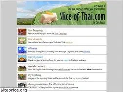 Sites similar to slice-of-thai.com