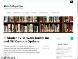 Sites similar to slickcollegetips.com