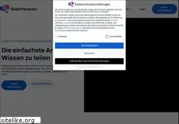Sites similar to slidepresenter.com