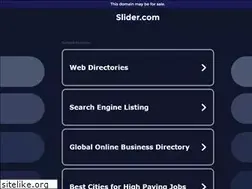 Sites similar to slider.com