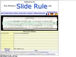 Sites similar to sliderules.info