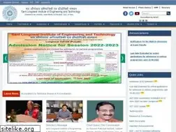 Sites similar to sliet.ac.in