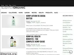Sites similar to slightlyorganic.com