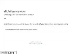 Sites similar to slightlysavvy.com
