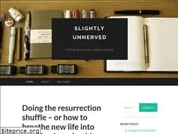 Sites similar to slightlyunnerved.com