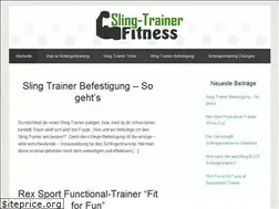 Sites similar to sling-trainer-fitness.de
