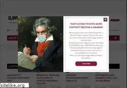 Sites similar to slippedisc.com