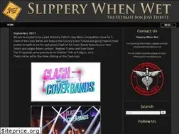 Sites similar to slipperywhenwetband.com