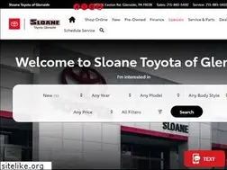 Sites similar to sloanetoyotaglenside.com