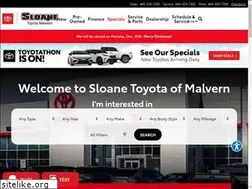 Sites similar to sloanetoyotamalvern.com