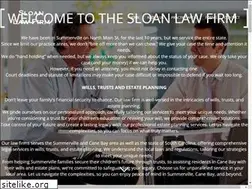 Sites similar to sloanlawfirm.net