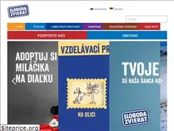 Sites similar to slobodazvierat.sk