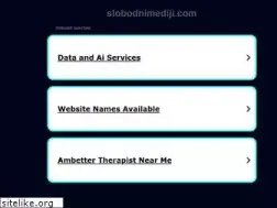 Sites similar to slobodnimediji.com