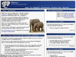 Sites similar to slony.info