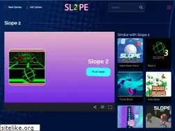 Sites similar to slope-2.com