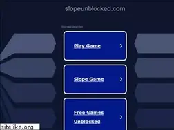 Sites similar to slopeunblocked.com