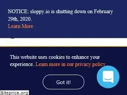 Sites similar to sloppy.io