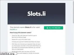 Sites similar to slots.li