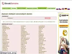 Sites similar to slovakdomains.sk