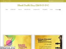Sites similar to slovakdoublebassclub.com