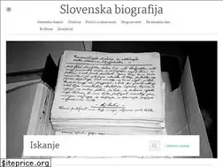 Sites similar to slovenska-biografija.si