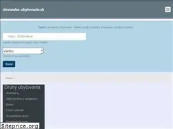 Sites similar to slovensko-ubytovanie.sk