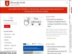 Sites similar to slovensky-grob.sk