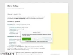 Sites similar to slovnidruh.cz