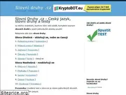 Sites similar to slovnidruhy.cz