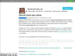 Sites similar to slovnik-cizich-slov.net