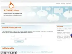 Sites similar to slovnik-sk.com