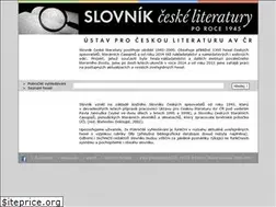 Sites similar to slovnikceskeliteratury.cz