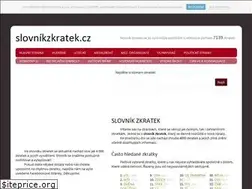 Sites similar to slovnikzkratek.cz