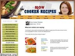 Sites similar to slowcookerrecipes.org.uk