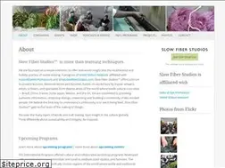 Sites similar to slowfiberstudios.com