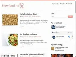 Sites similar to slowfood.no