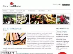 Sites similar to slowfoodboston.com