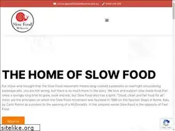 Sites similar to slowfoodmelbourne.com.au