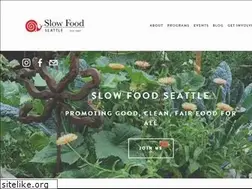 Sites similar to slowfoodseattle.org