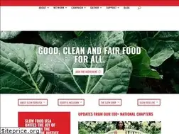 Sites similar to slowfoodusa.org