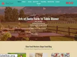 Sites similar to slowfoodwesternslope.org