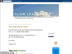Sites similar to slowleadership.org