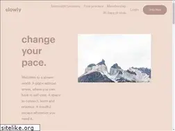 Sites similar to slowly.com.au