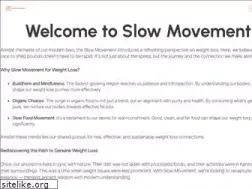Sites similar to slowmovement.com