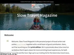 Sites similar to slowtravelmagazine.com