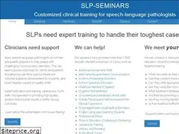 Sites similar to slp-seminars.com