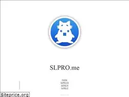 Sites similar to slpro.me
