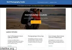 Sites similar to slrphotographyguide.com