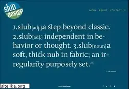 Sites similar to slubdesign.com