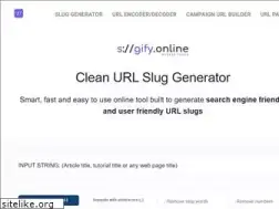 Sites similar to slugify.online